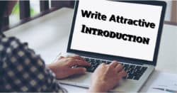 how to write an assignment introduction