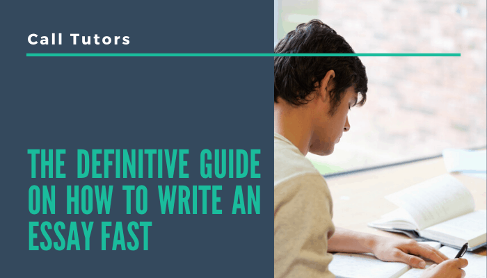 how-to-write-an-essay-fast