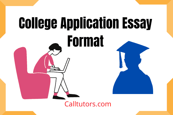 college entrance essay format