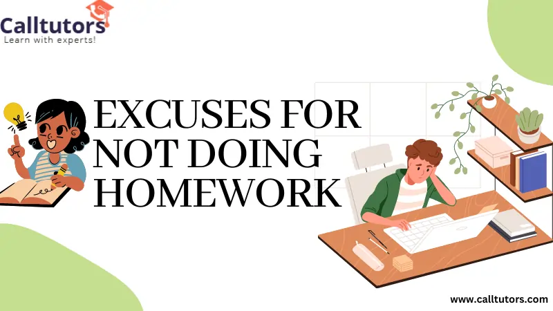 excuses for not doing online homework