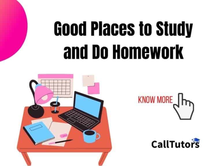 places to do homework besides the library