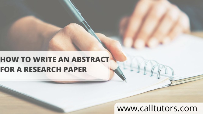 how to write an abstract for a research paper