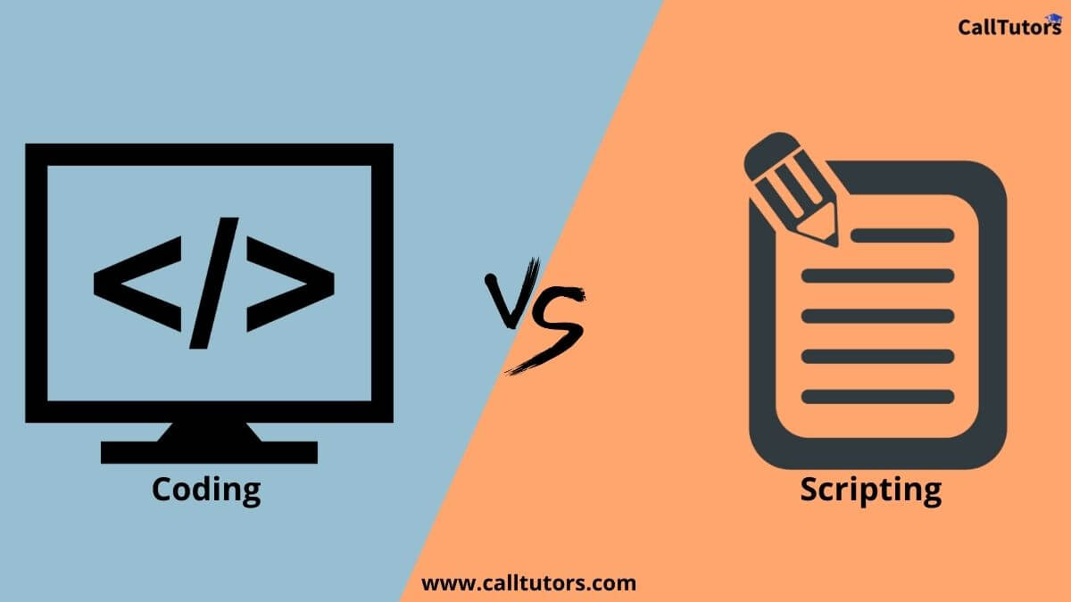 Vs script. Vs coding.