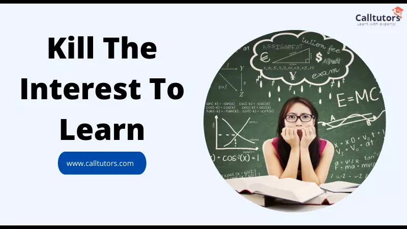 Kill The Interest To Learn