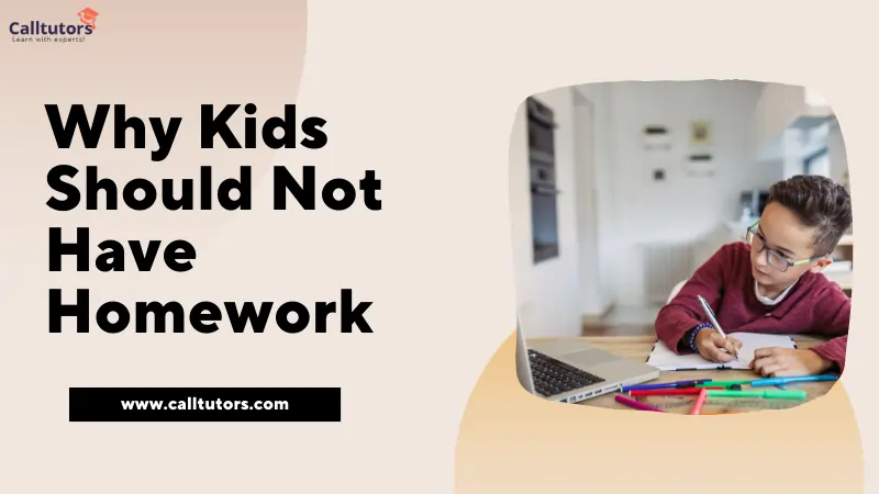 why we should not have homework article