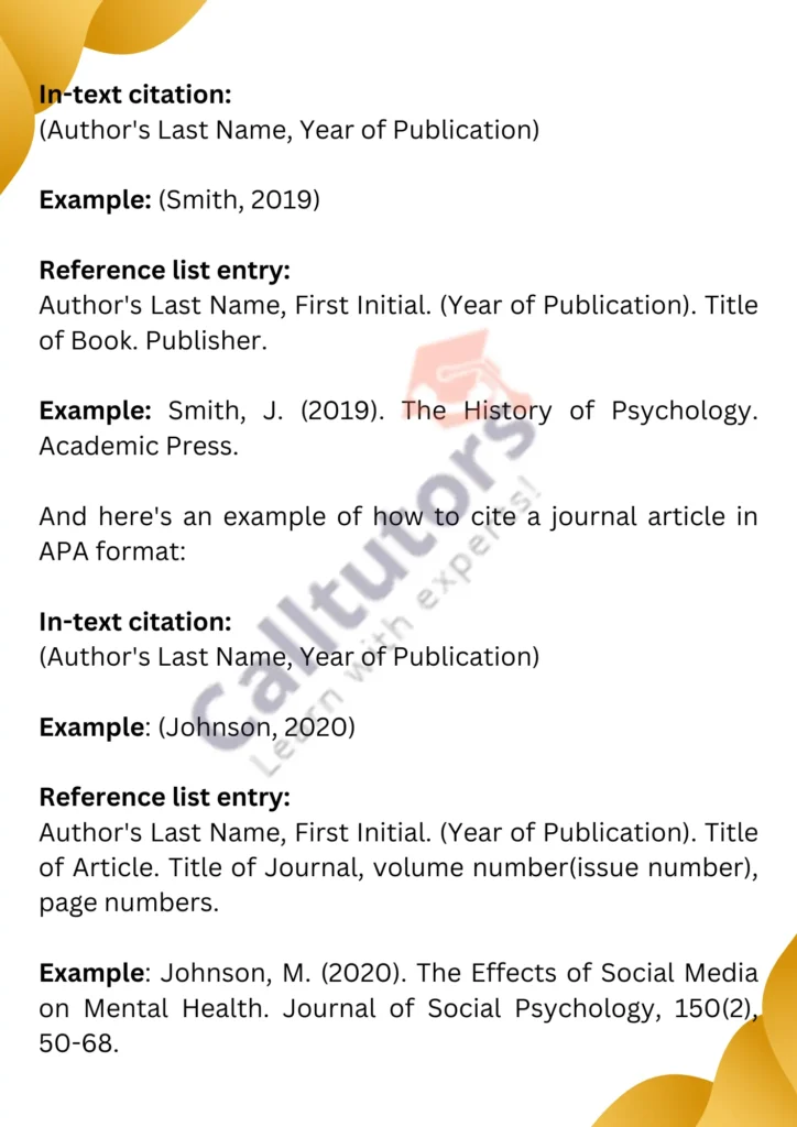 example of essay in apa format