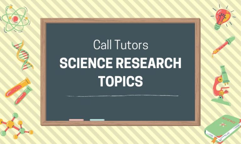 science research topics list