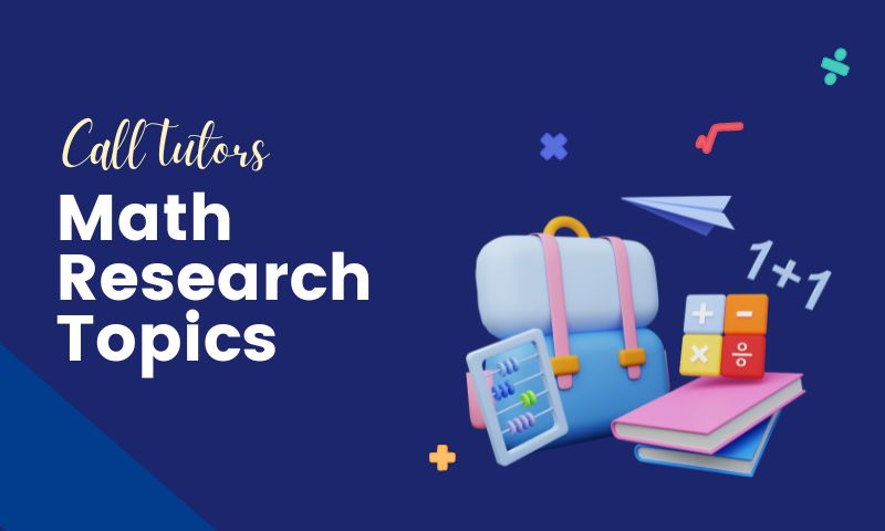research paper mathematics topics