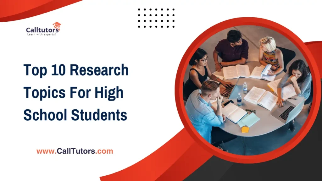 Top 10 Research Topics For High School Students