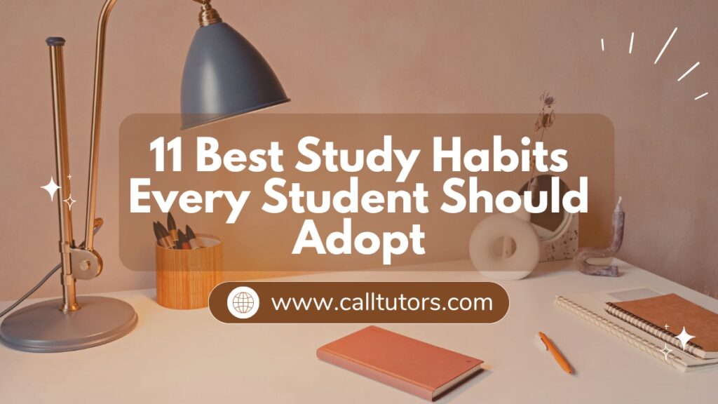 11 Best Study Habits Every Student Should Adopt