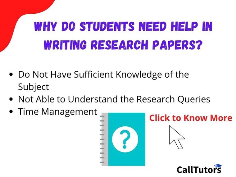 Why do students need help in writing research papers